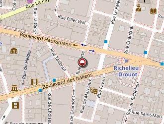 Carte de Florent Martinet à Paris