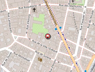 Carte de La Poste à Paris