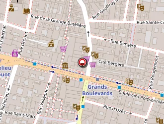 Carte de Ciné 4 Associés à Paris