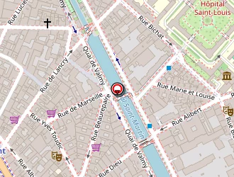 Carte de Cours Charlemagne à Paris