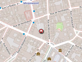 Carte de Rousseaux Consulting à Paris