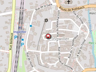 Carte de La Boutic A Lunettes à Ingwiller