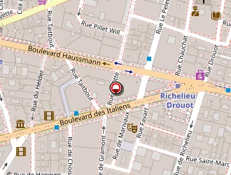 Carte de Restaurant Ogoura à Paris