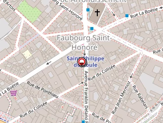 Carte de Slans à Paris