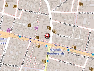 Carte de Café Oscar à Paris