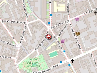 Carte de Alina Sauna à Paris