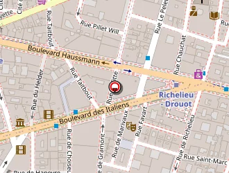 Carte de Sarenza à Paris