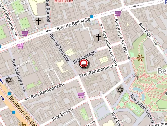 Carte de Collateral Creations à Paris