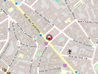 Carte de Boulifa Menouar à Paris