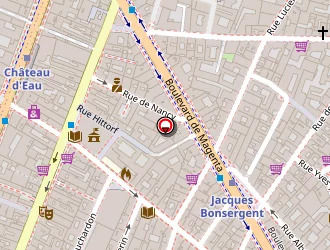 Carte de J.d.c.i à Paris