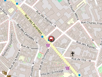 Carte de Le Bar Des Amis à Paris