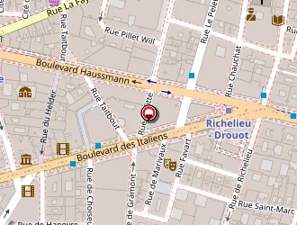 Carte de Heyraud à Paris