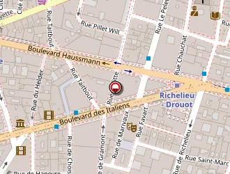 Carte de Branis Courses à Paris