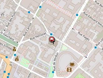 Carte de Nerestan Jacqueline à Suresnes