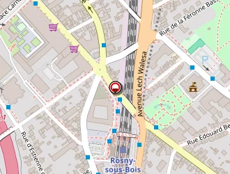 Carte de Caf à Rosny-sous-bois