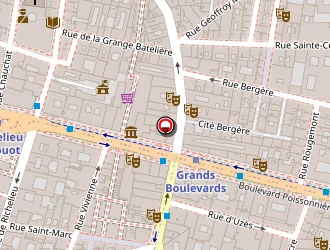 Carte de Scala Motus à Paris