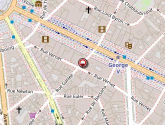 Carte de Cabinet Dega Georges à Paris