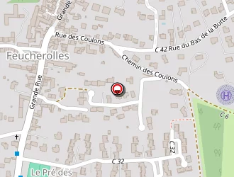 Carte de Lacroix Bernard à Feucherolles