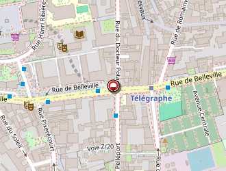 Carte de Menard Clothilde à Paris