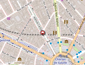 Carte de Scor à Paris