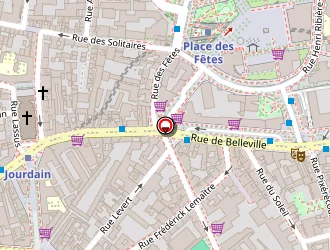 Carte de Kani Retouches à Paris