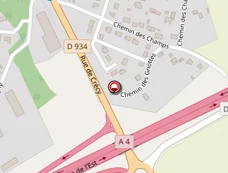 Carte de Super U à Couilly-pont-aux-dames