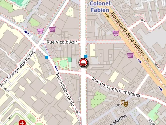 Carte de Allo Permis à Paris