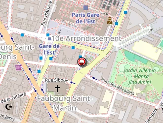 Carte de Ndc Conseil à Paris