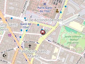 Carte de Almo à Paris