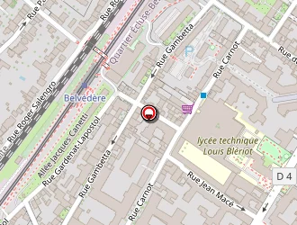 Carte de Miroiterie De Suresnes à Suresnes