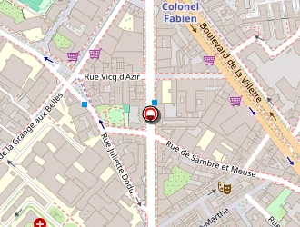 Carte de Penny Lane Rive Gauche à Paris