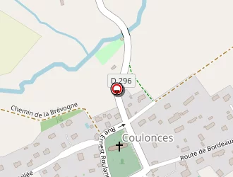 Carte de Toullier Lebailly à Coulonces