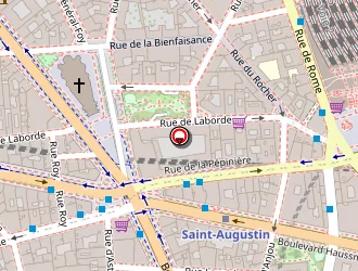 Carte de Chantim à Paris