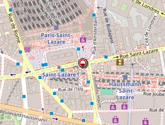 Carte de Les Caprices De Charlotte à Paris