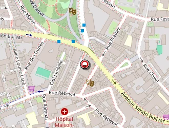 Carte de Colmet Daage Véronique à Paris