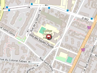 Carte de La Cosa Nuestra à Montreuil