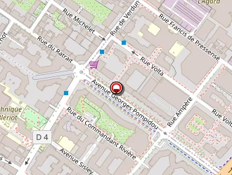 Carte de Kertios à Suresnes