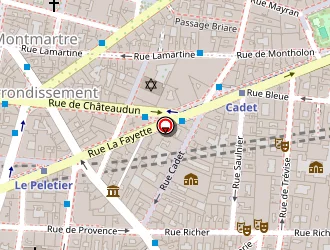 Carte de Hôtel Axel Opéra à Paris