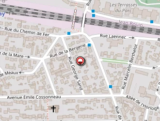 Carte de L'abbaye à Gagny