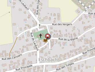 Carte de Salle Polyvalente à Eschbach