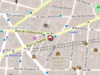 Carte de Hôtel Panache à Paris