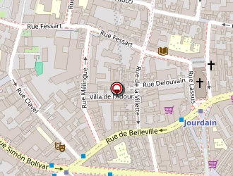 Carte de Ritter Daniel à Paris