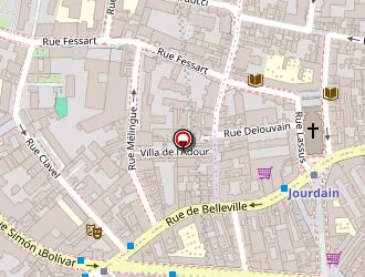 Carte de Eric Martin Conseil à Paris