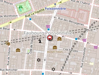 Carte de Le Pompon à Paris