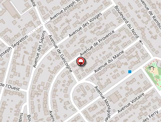 Carte de Ohrel Eric à Gagny