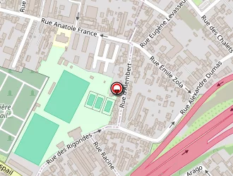 Carte de Jouanne à Romainville