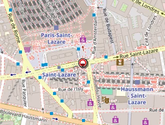 Carte de 3 Suisses à Paris