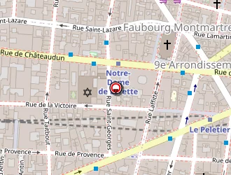 Carte de Trecci à Paris