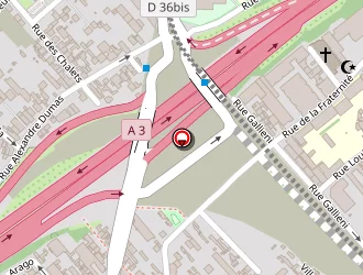 Carte de A.s.g Batim à Romainville