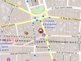 Carte de Grand Opéra à Paris